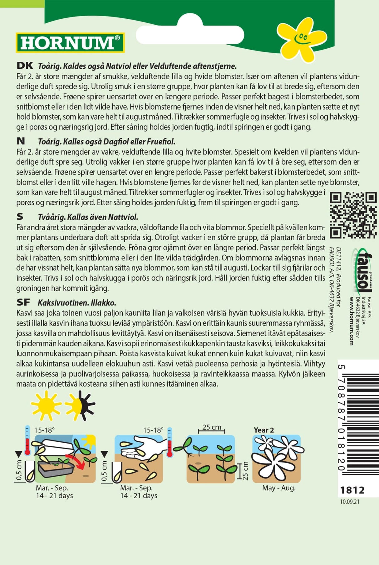 Aftenstjerne 'Late Violet' Frøblanding