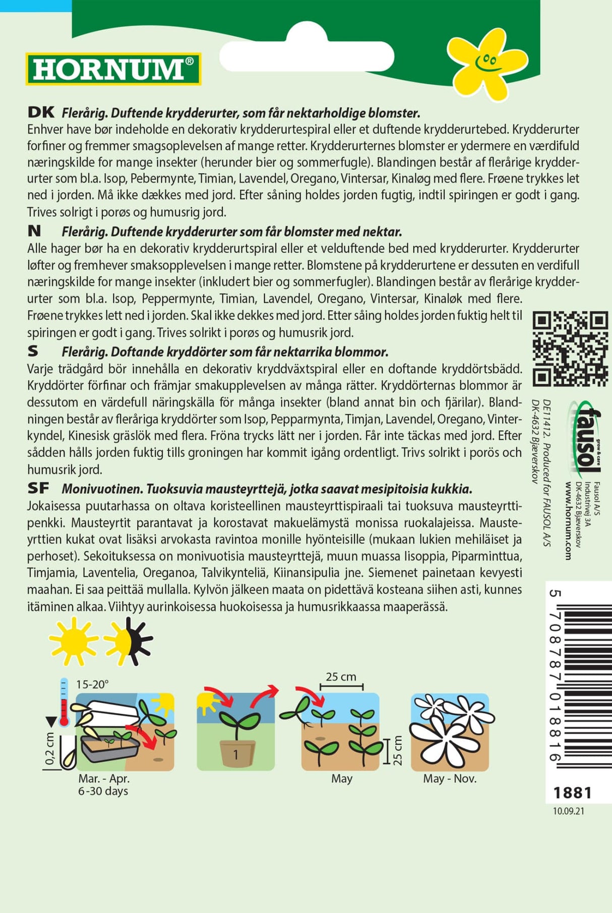 Biurt' Krydderurte Frøblanding