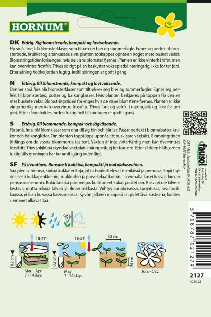 Blåkvast 'Blue Mink' Frø