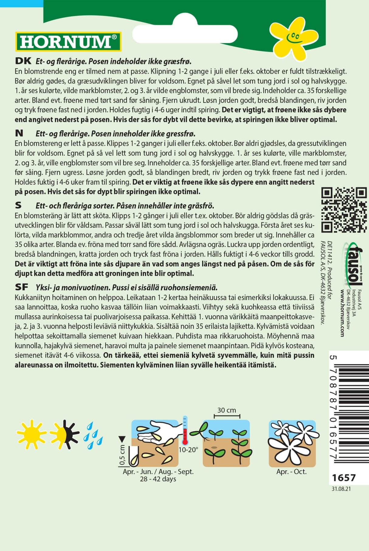 Blomstereng' Frøblanding