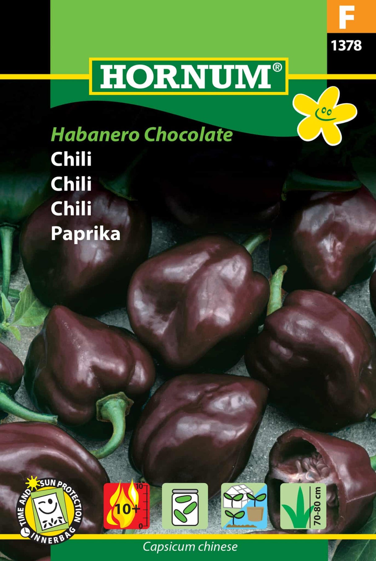 Chilli 'Habanero Chocolate' Frø