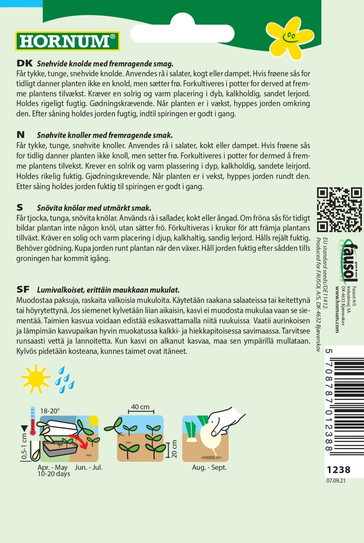 Fennikel 'Selma' Frø