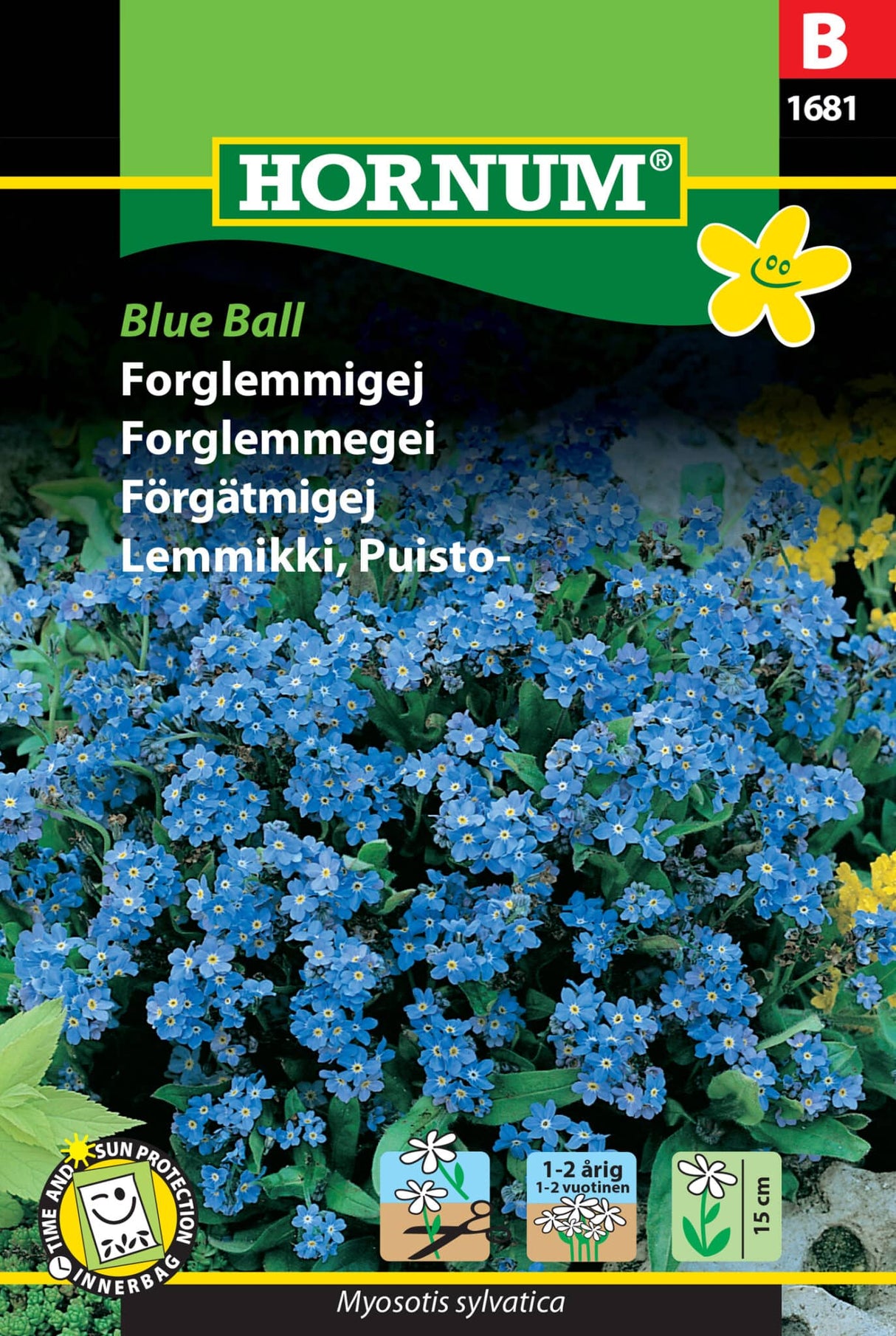 Forglemmigej 'Blue Ball' Frø