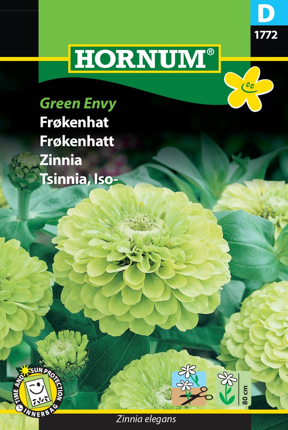 Frøkenhat 'Green Envy' Frø