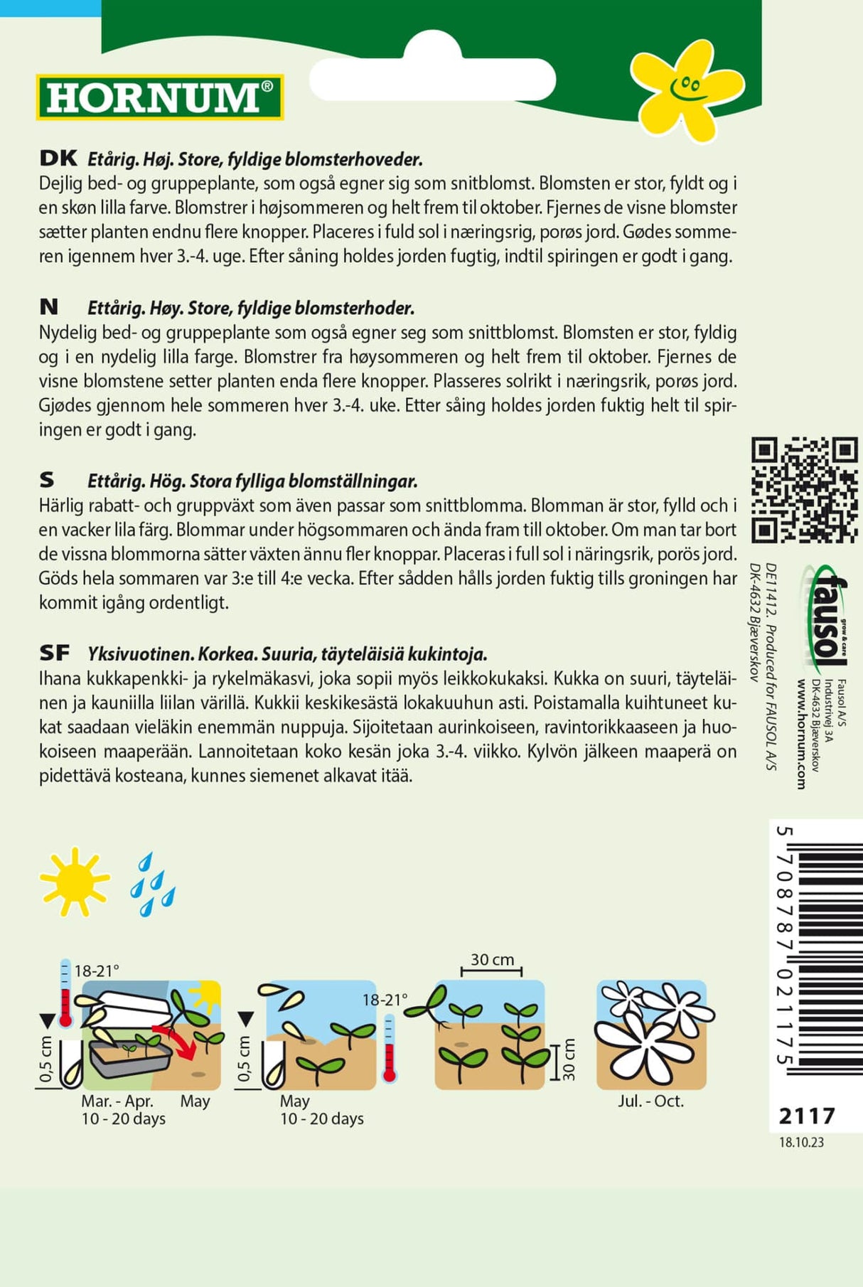 Frøkenhat 'Purple Prince Frø