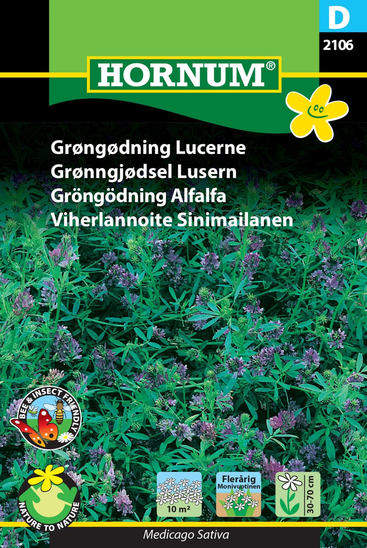 Grøngødning Lucerne Frø