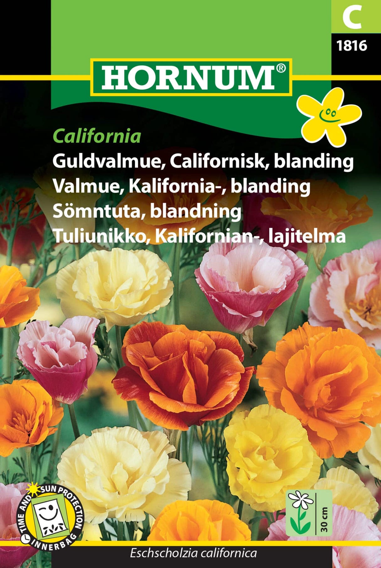 Guldvalmue 'California' Frøblanding