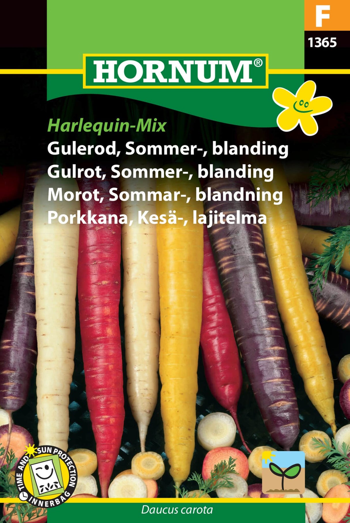 Gulerod Sommer 'Harlequin-Mix' F1 Frøblanding