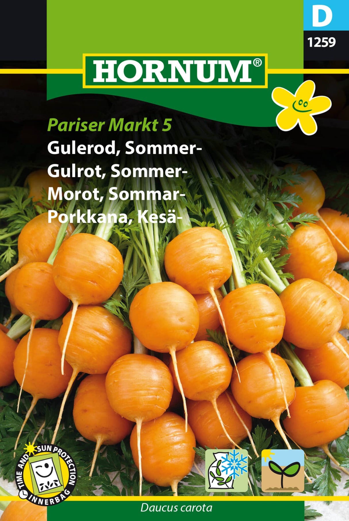 Gulerod Sommer 'Pariser Markt' 5 Frø