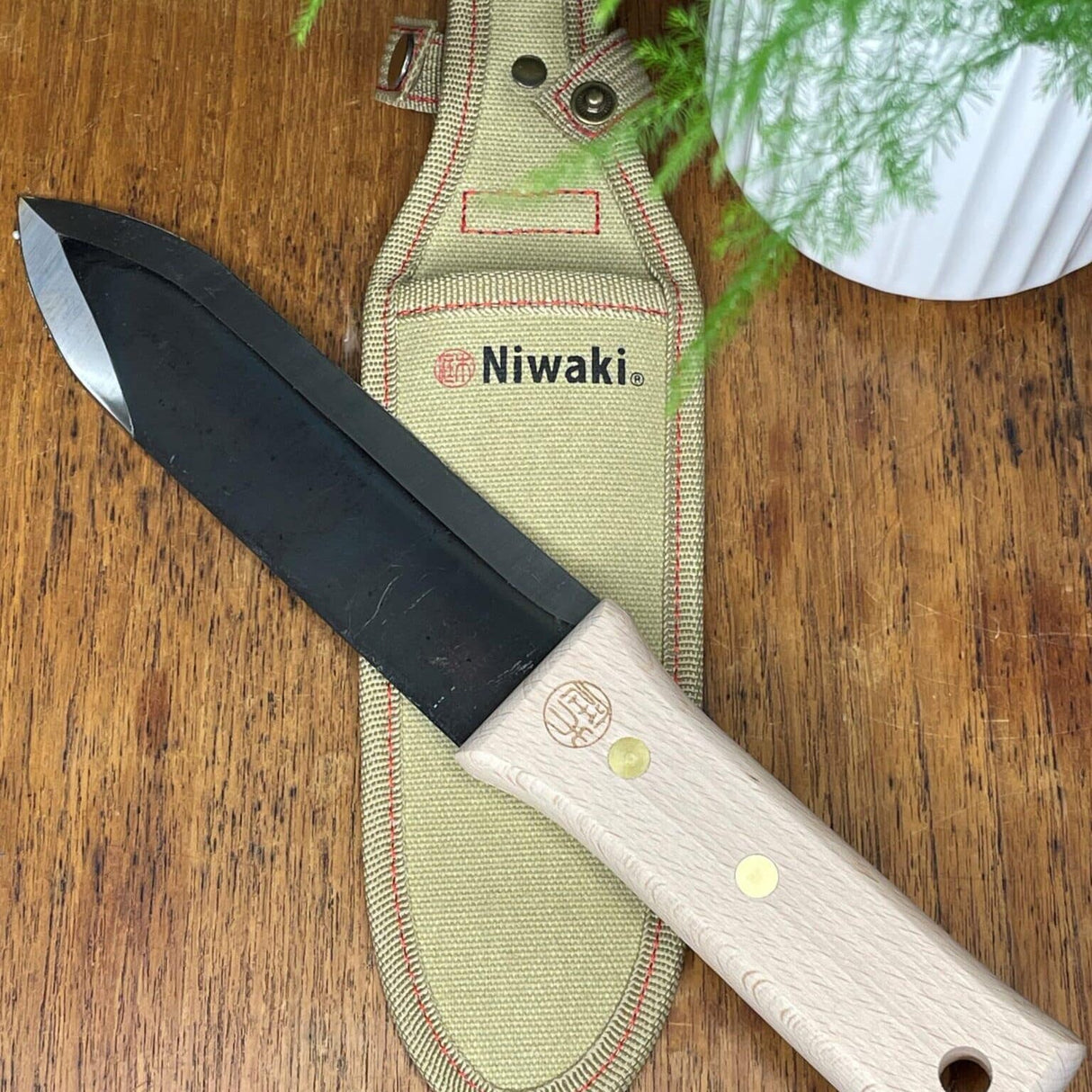 Niwaki 'Hori Hori' m. kanvas-hylster