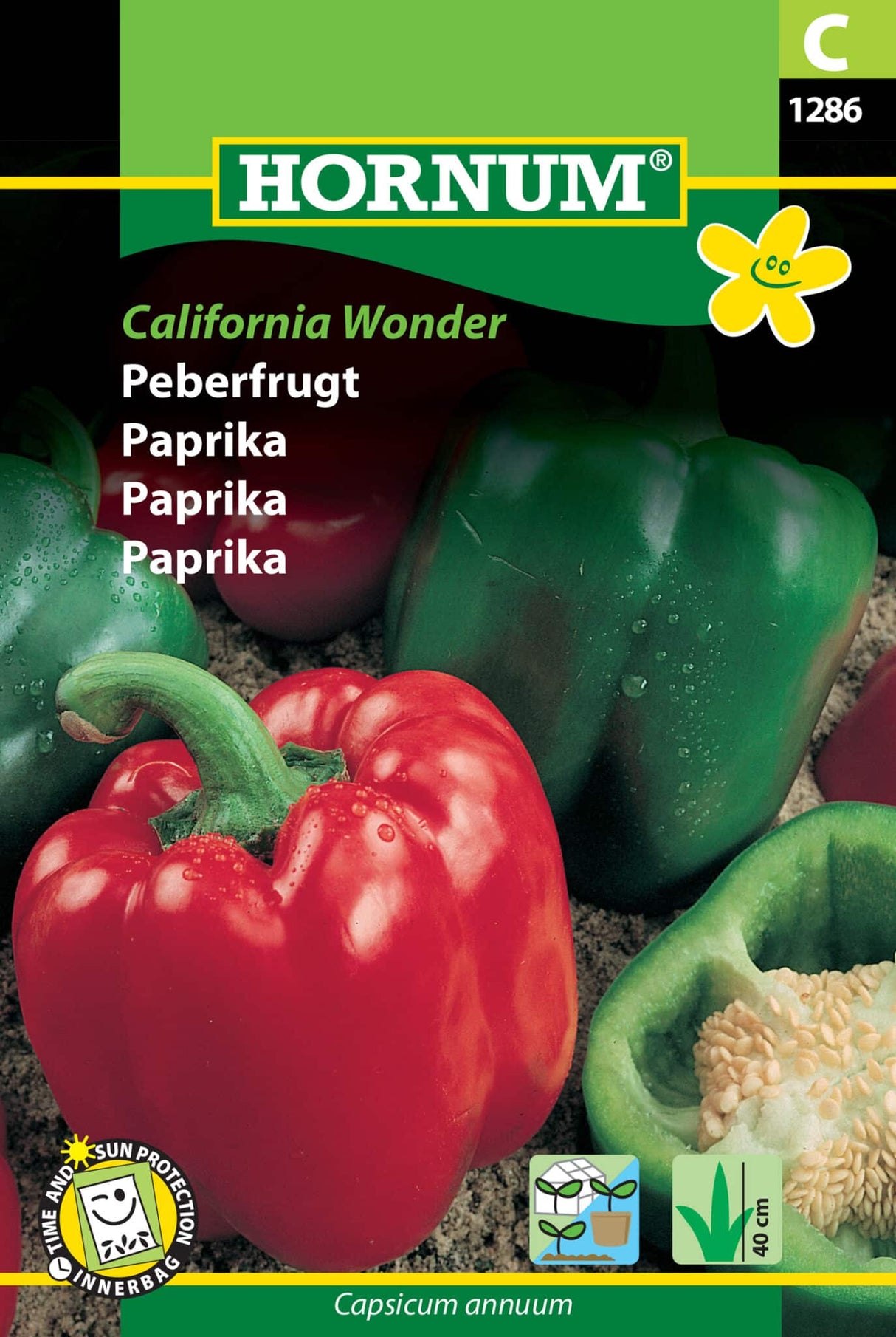Peberfrugt 'California Wonder' Frø
