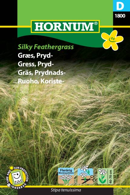 Prydgræs 'Silky Feathergrass' Frø