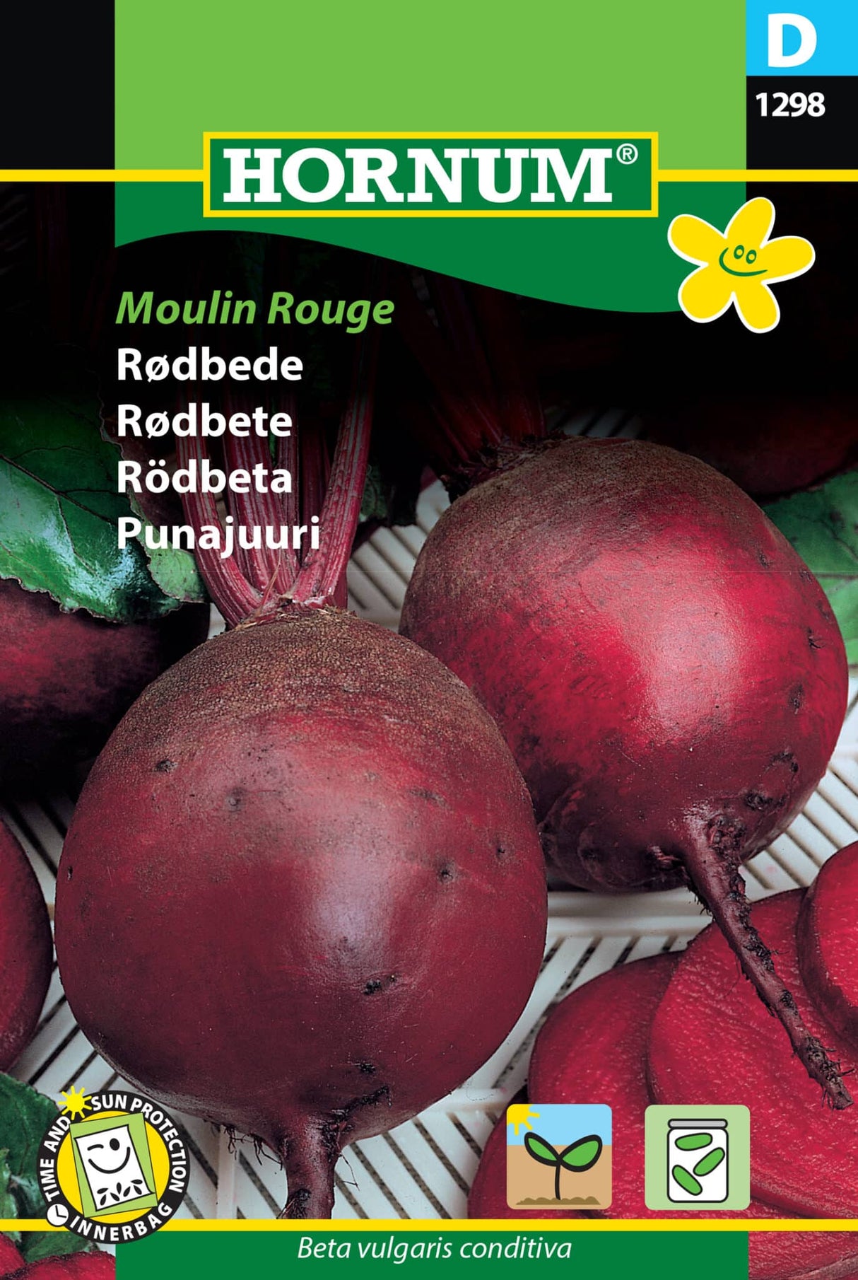 Rødbede 'Moulin Rouge' Frø