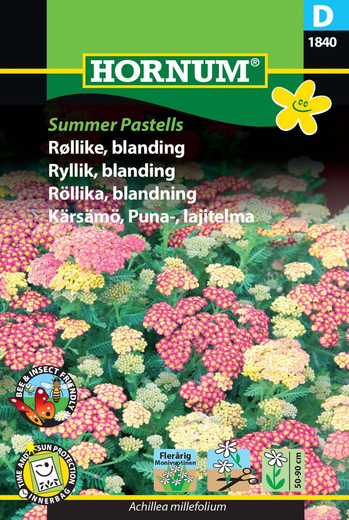 Røllike 'Summer Pastels' Frøblanding