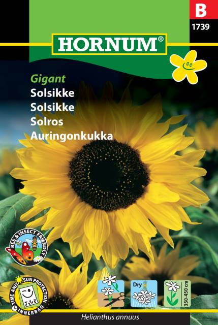 Solsikke 'Gigant' Frø