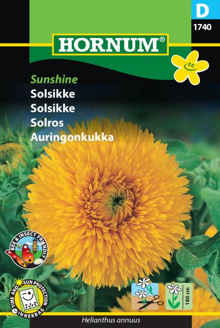 Solsikke 'Sunshine' Frø