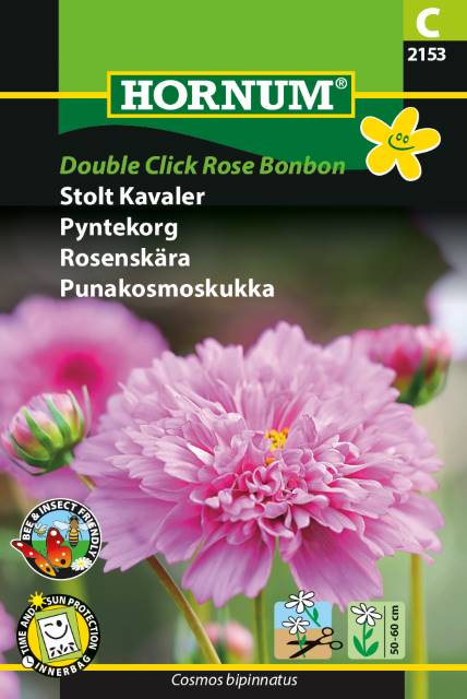 Stolt Kavaler 'Double Click Rose Bonbon' Frø
