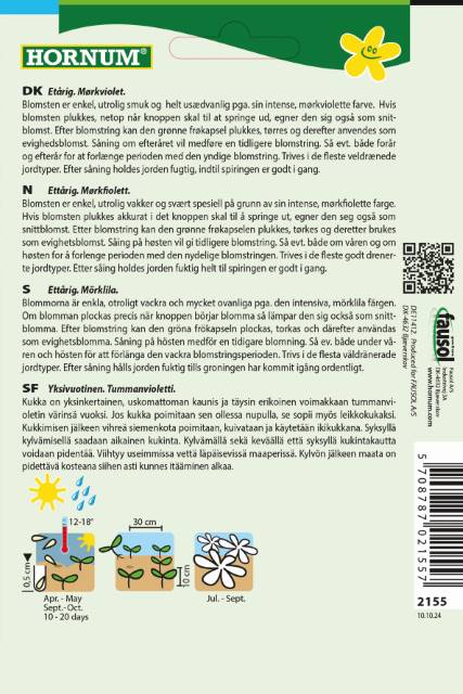 Valmue 'Lauren's Grape' Frø