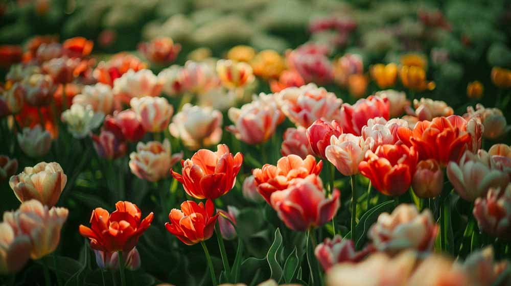 Dobbelte tulipaner - Løgbutikken