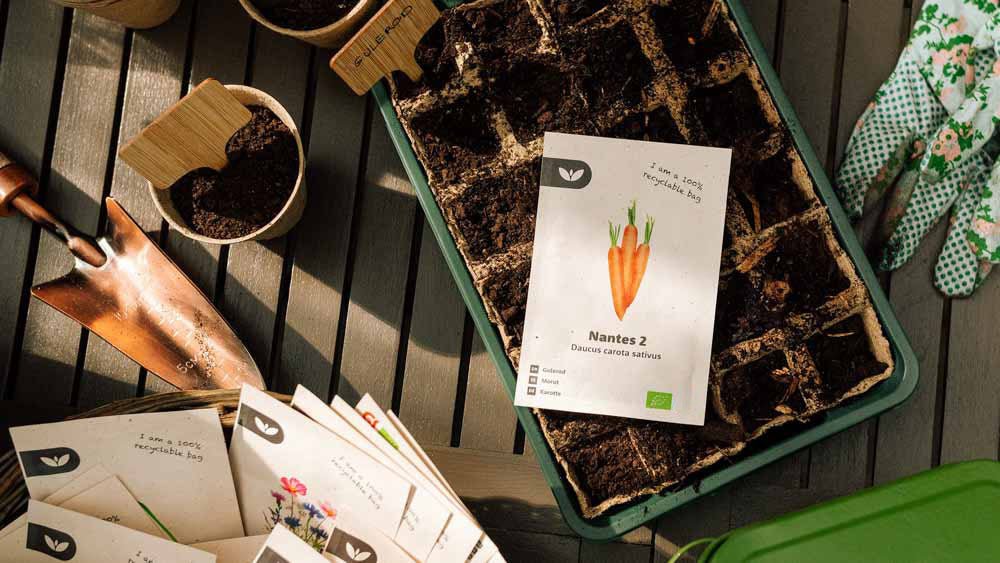 Planteskilte træ - Løgbutikken