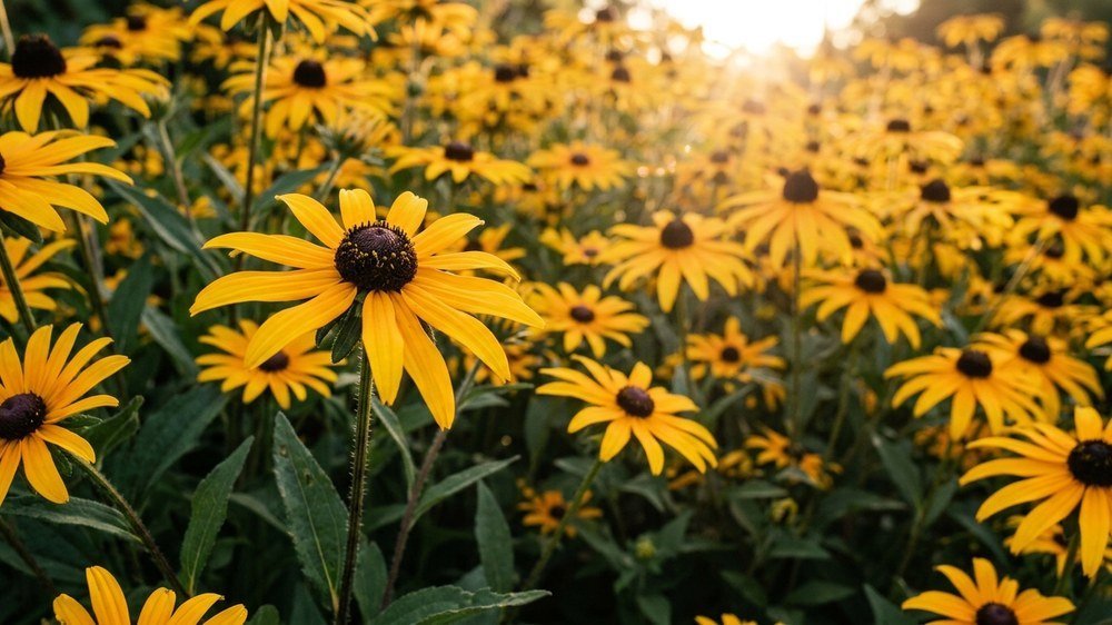 Solhat frø / Rudbeckia frø - Løgbutikken