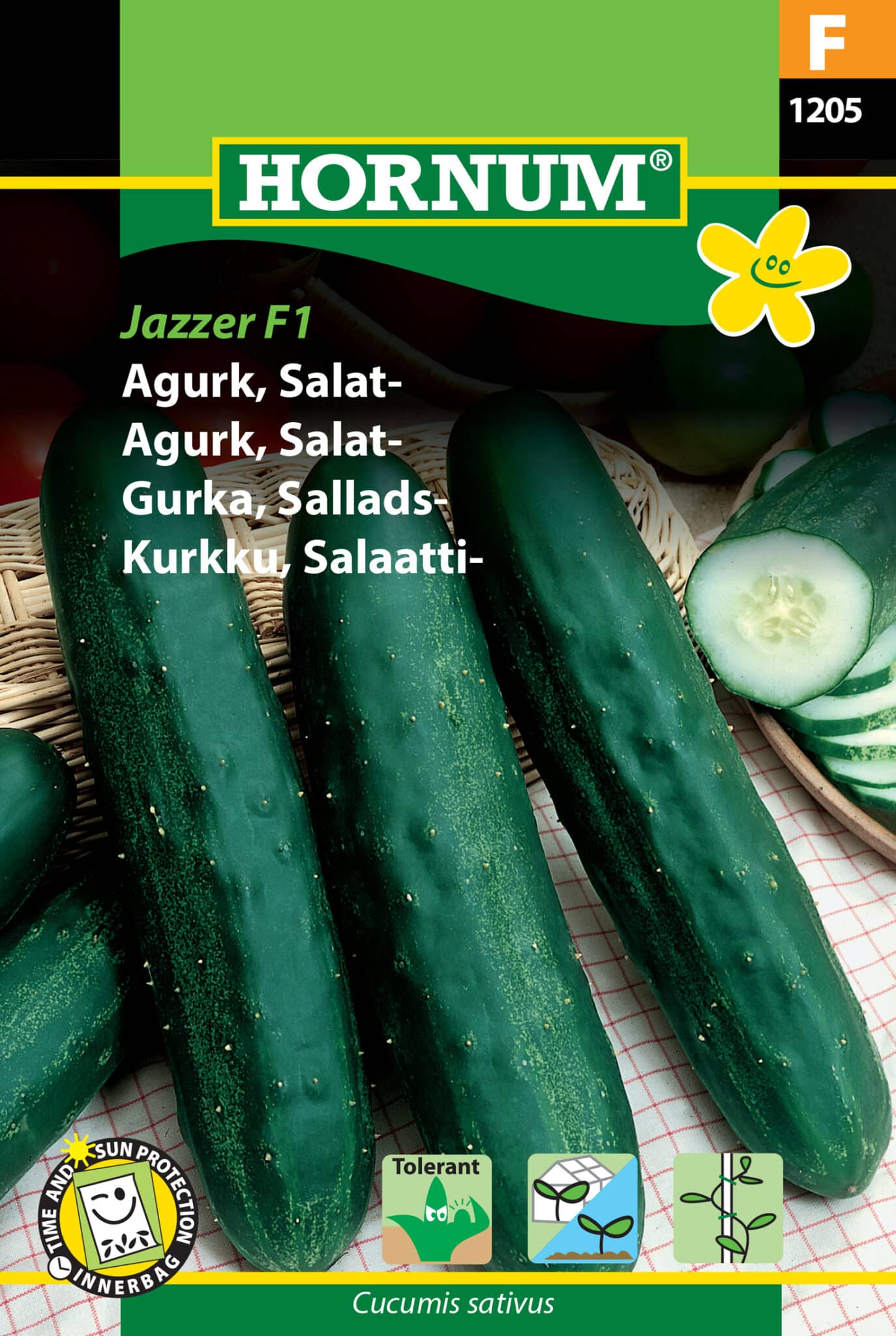 Agurk Salat 'Jazzer F1' Frø