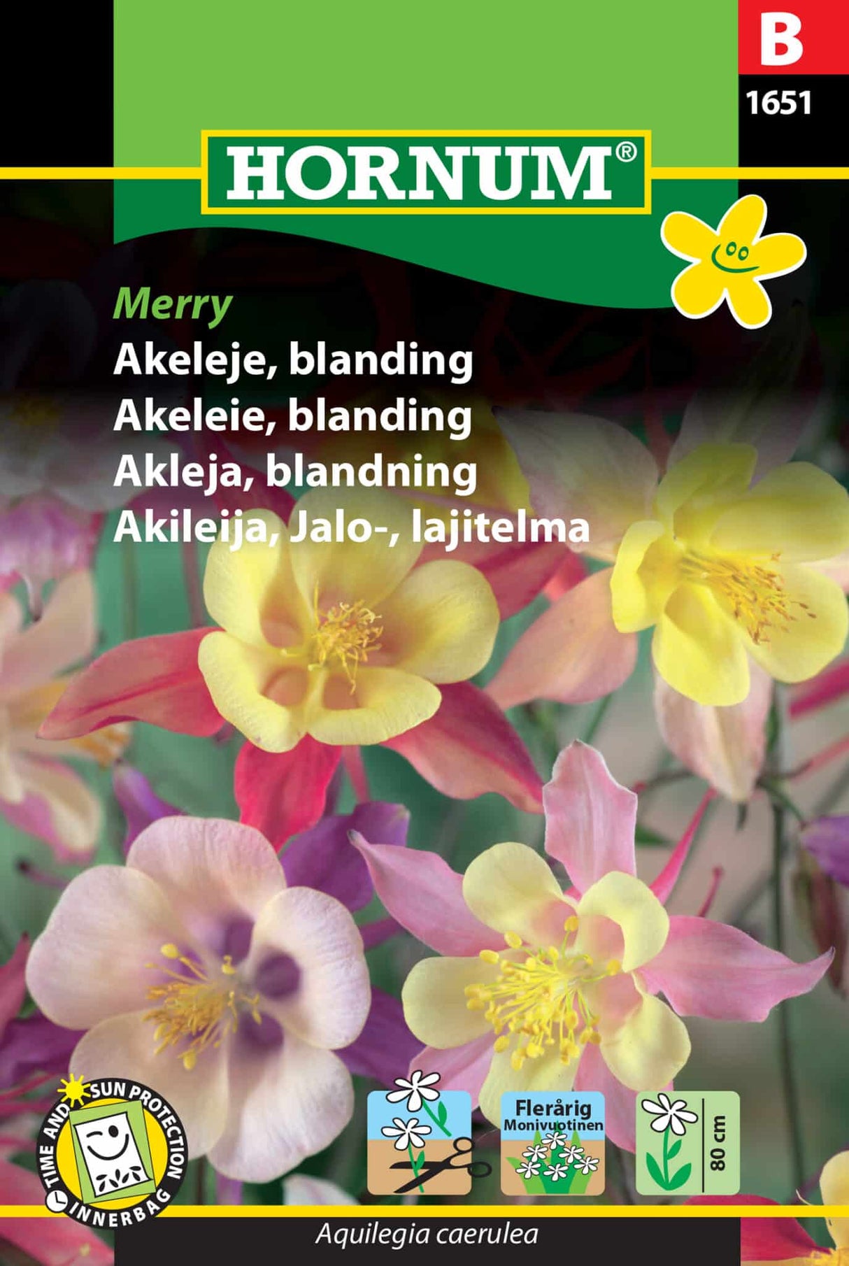 Akeleje 'Merry' Frøblanding