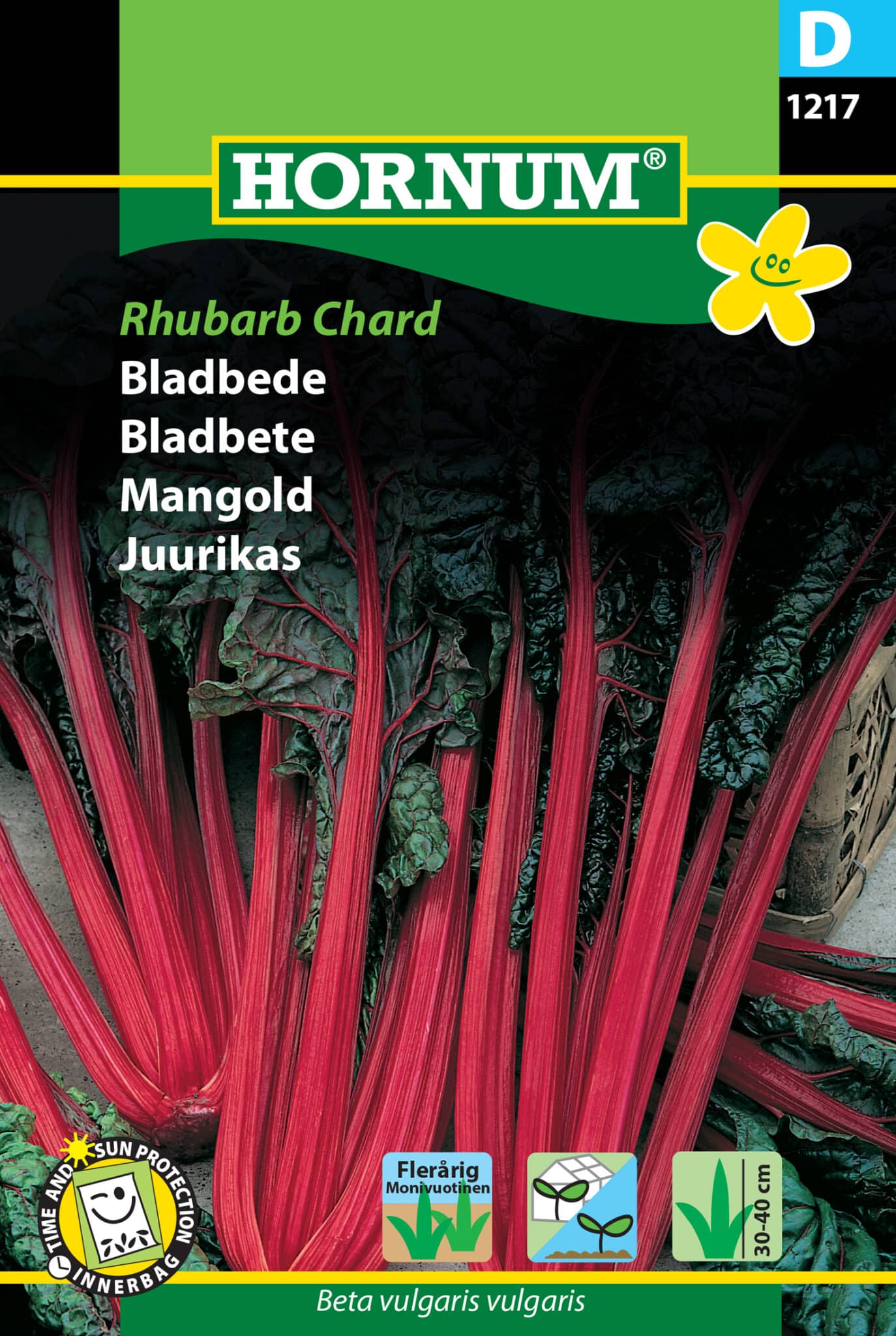Bladbede 'Rhubarb Chard' Frø Løgbutikken