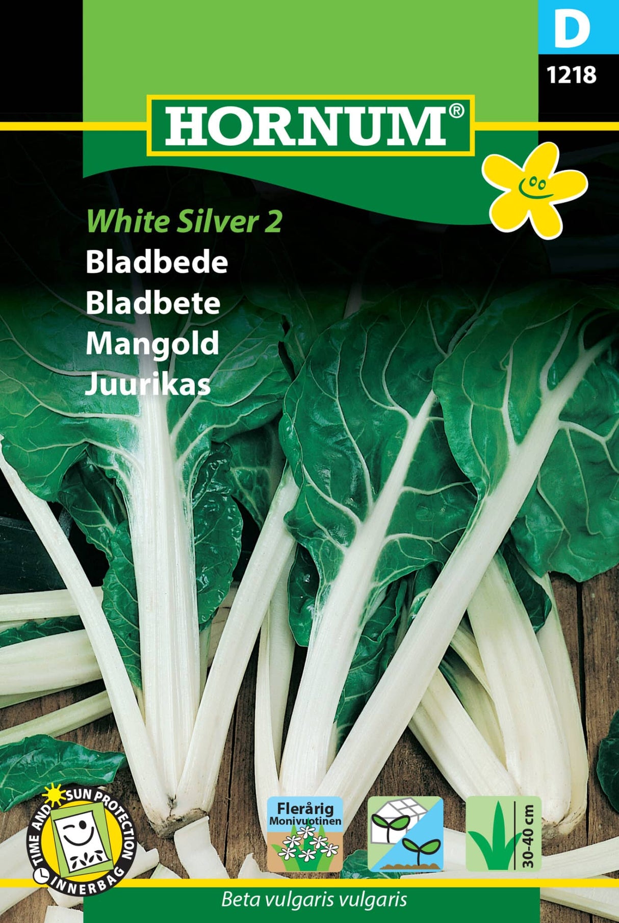 Bladbede 'White Silver 2' Frø Løgbutikken