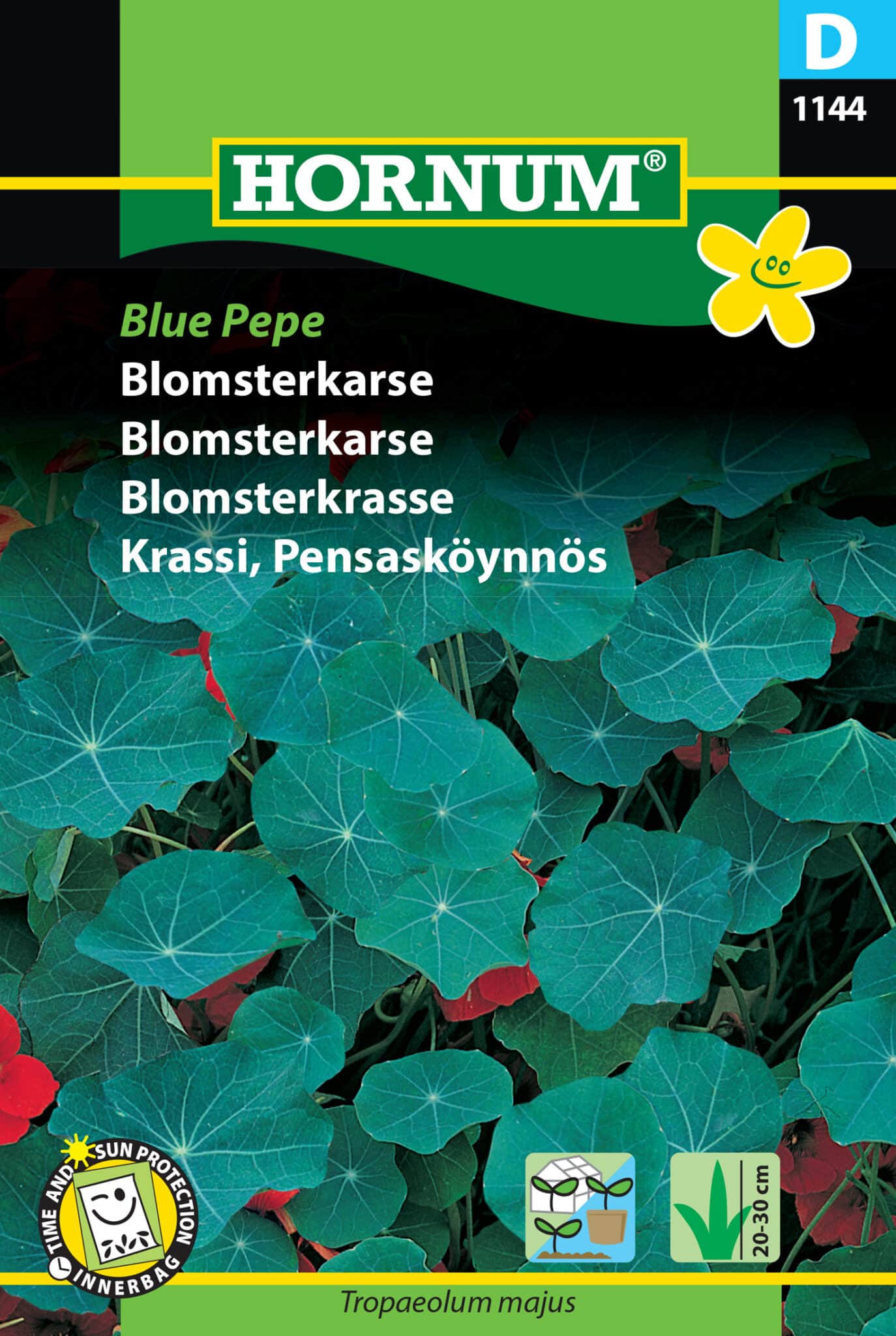 Blomsterkarse 'Blue Pep' Frø