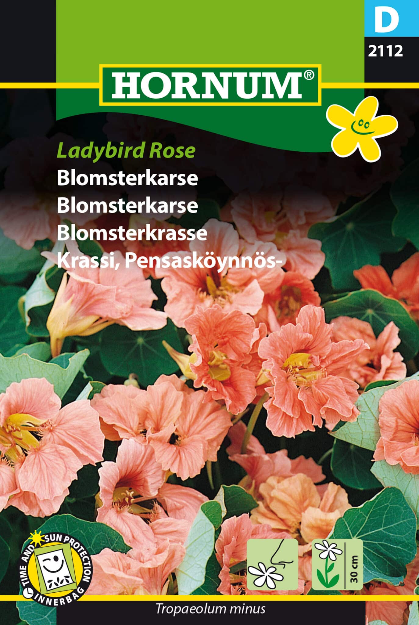 Blomsterkarse 'Ladybird Rose' Frø