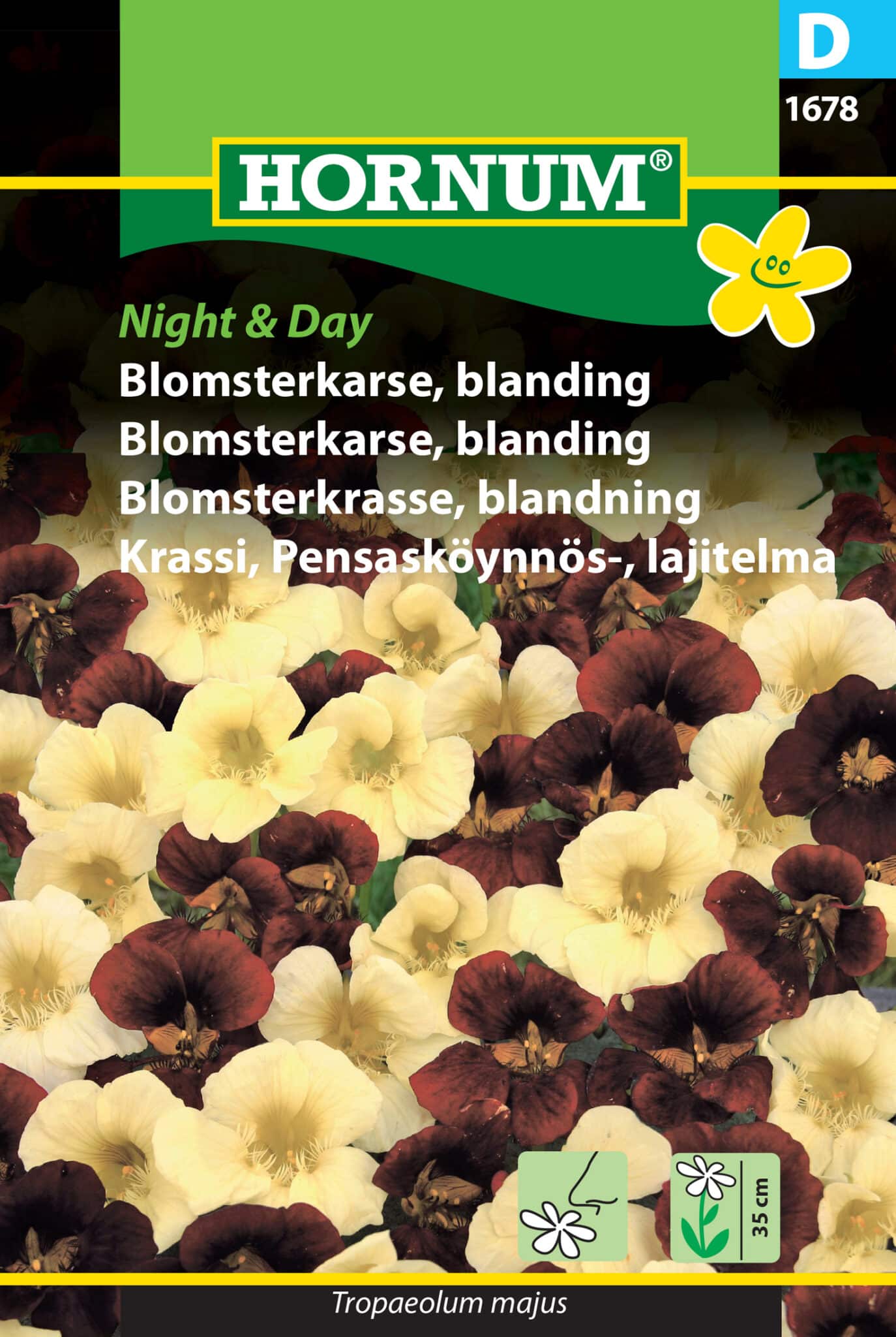 Blomsterkarse 'Night & Day' Frøblanding