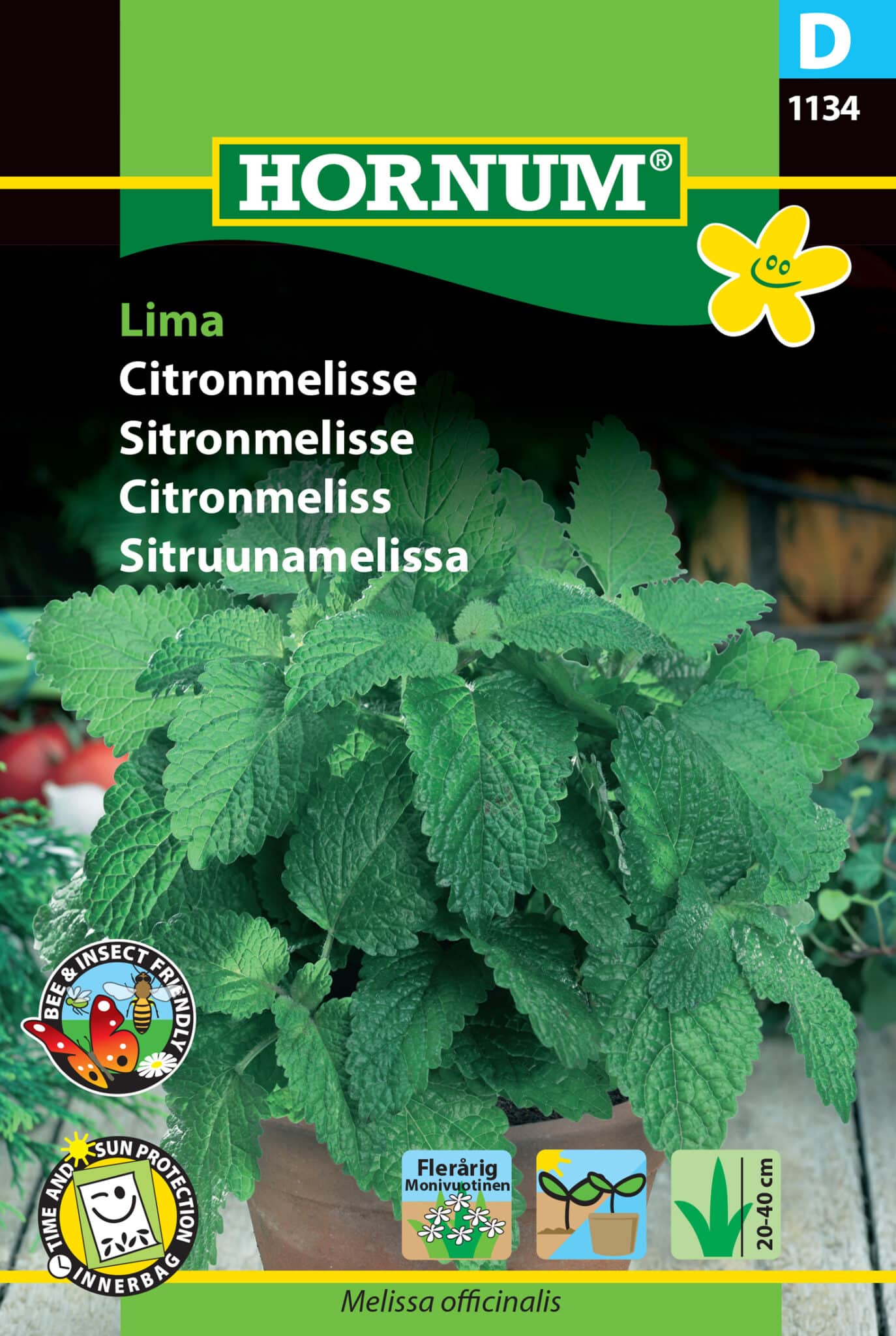 Citronmelisse 'Lima' Frø