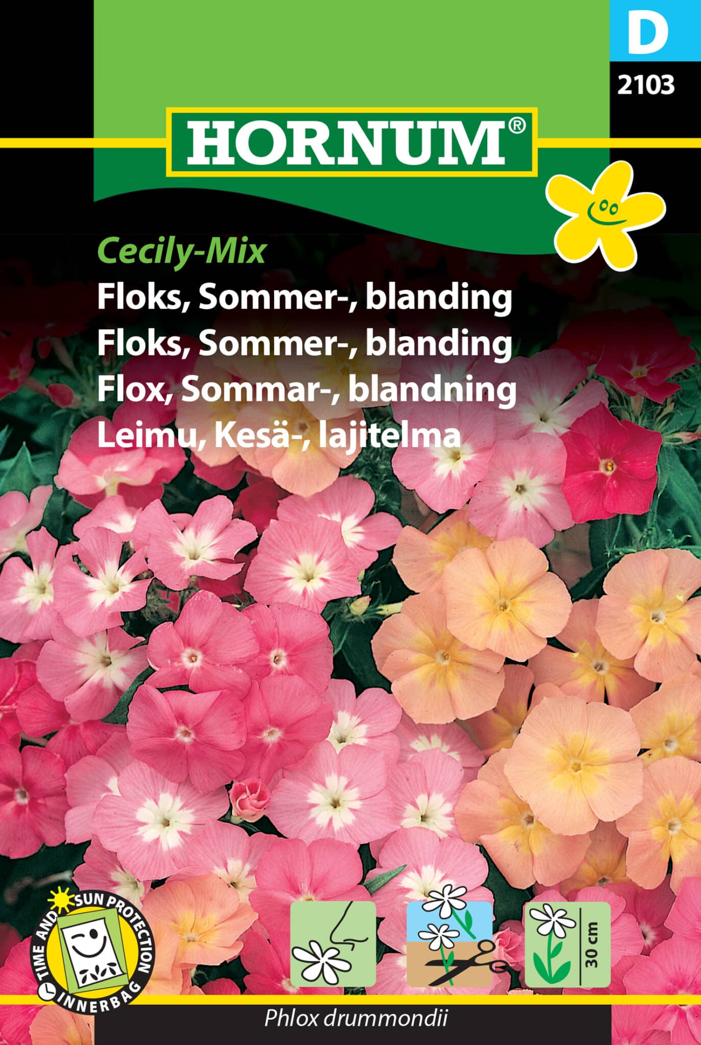 Floks 'Cecily Mix' Frøblanding