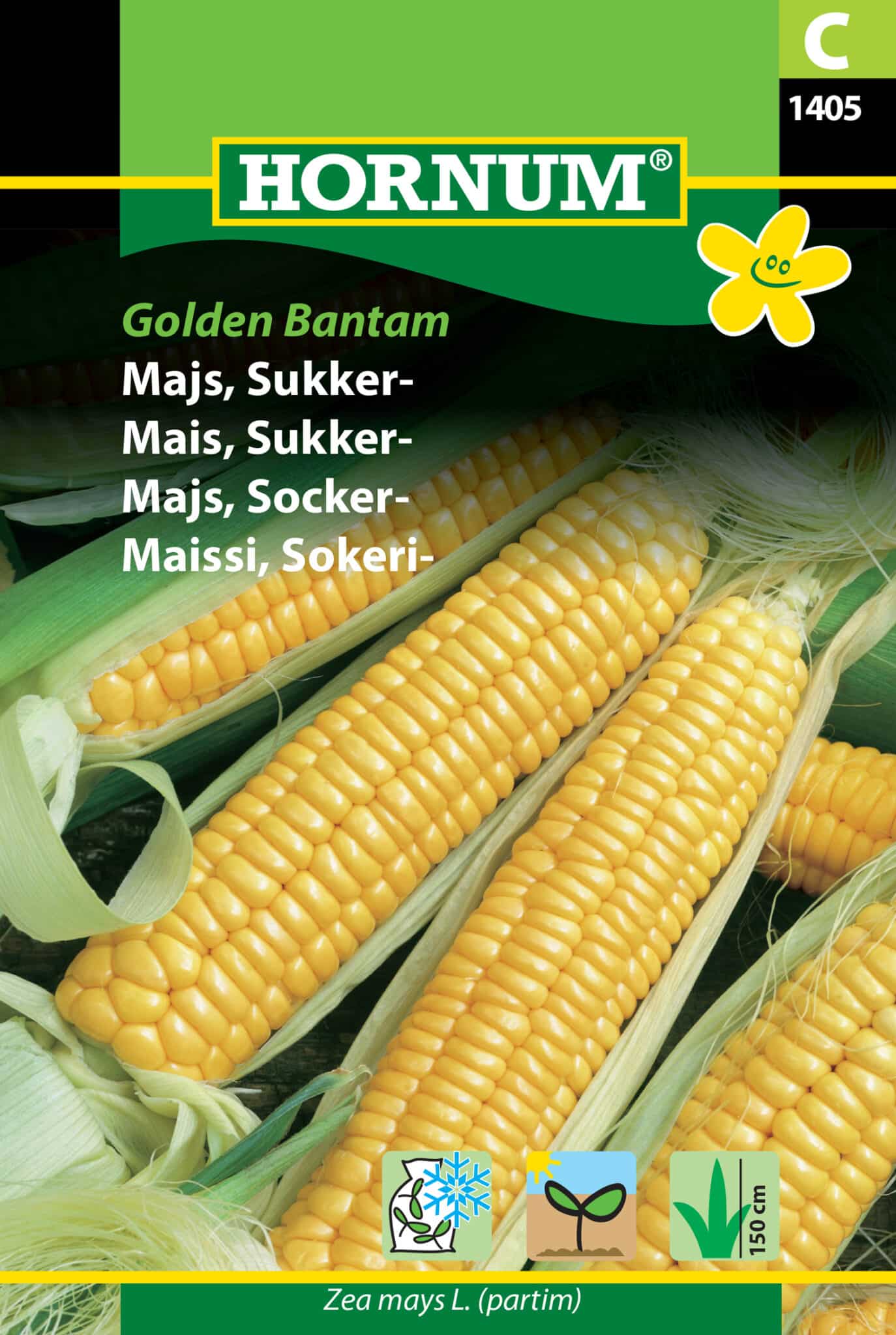 Majs Sukker 'Golden Bantam' Frø