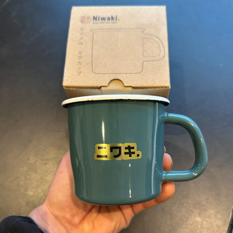 Niwaki 'Emalje Kop' Blå