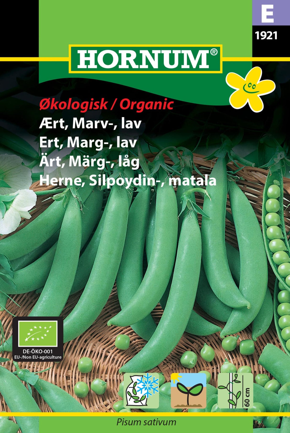 Økologiske Ært Marv Frø
