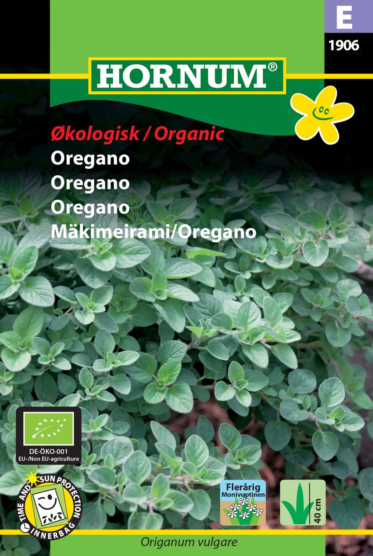 Økologiske Oregano Frø