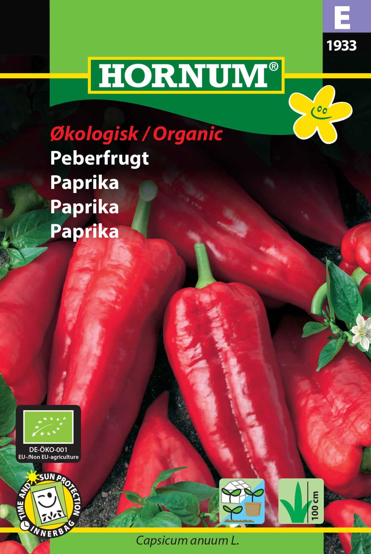 Økologiske Peberfrugt Frø