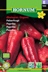 Økologiske Peberfrugt Frø