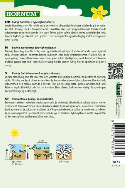 Papirblomst Frøblanding