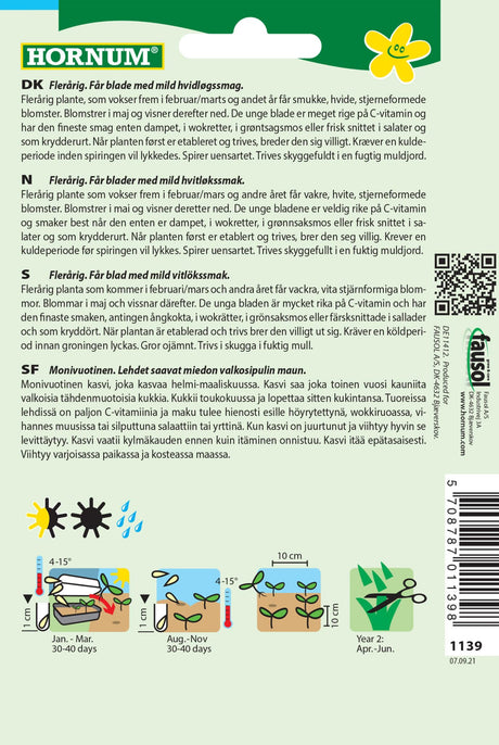 Ramsløg 'Forest Floor' Frø