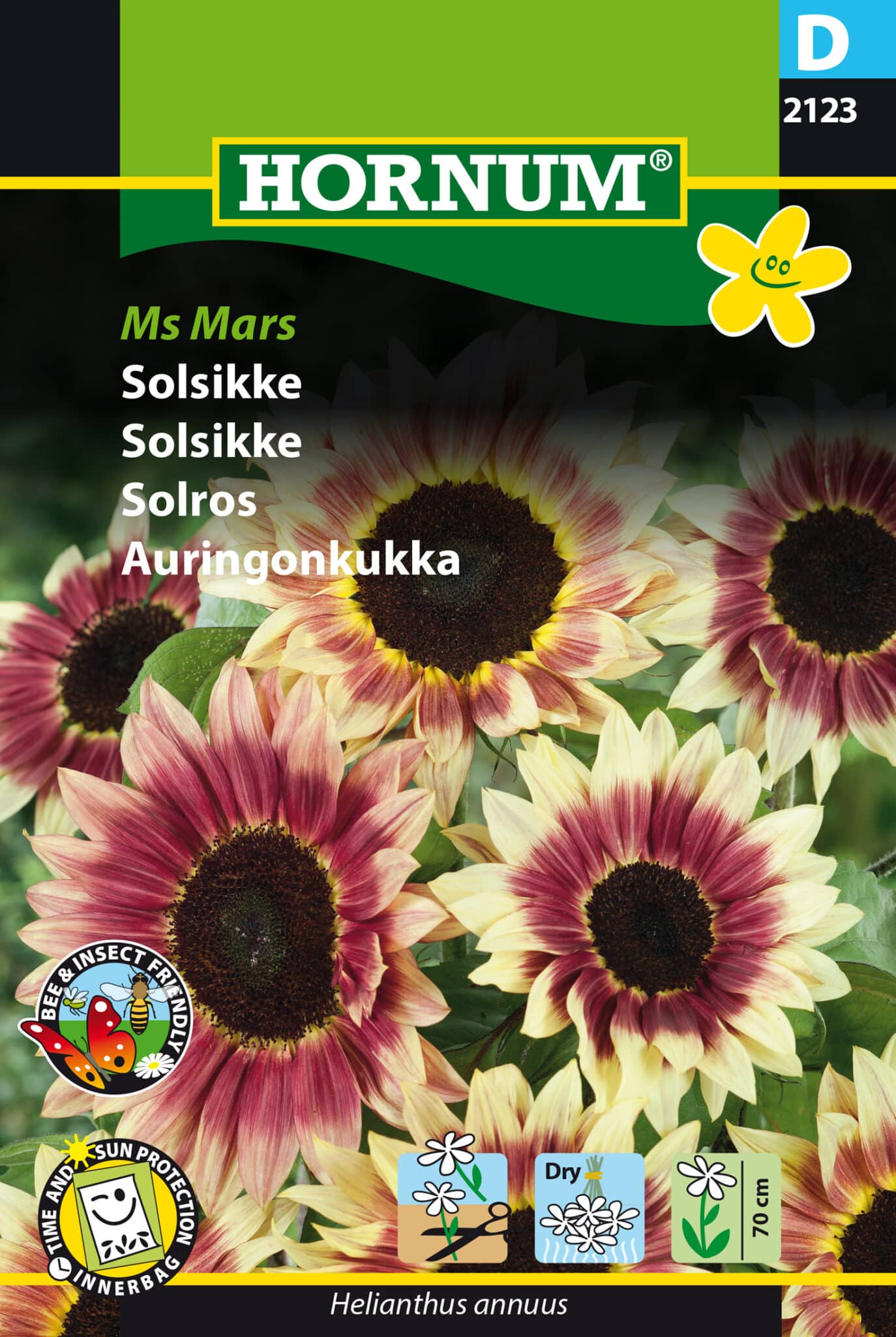 Solsikke 'Ms. Mars' Frø