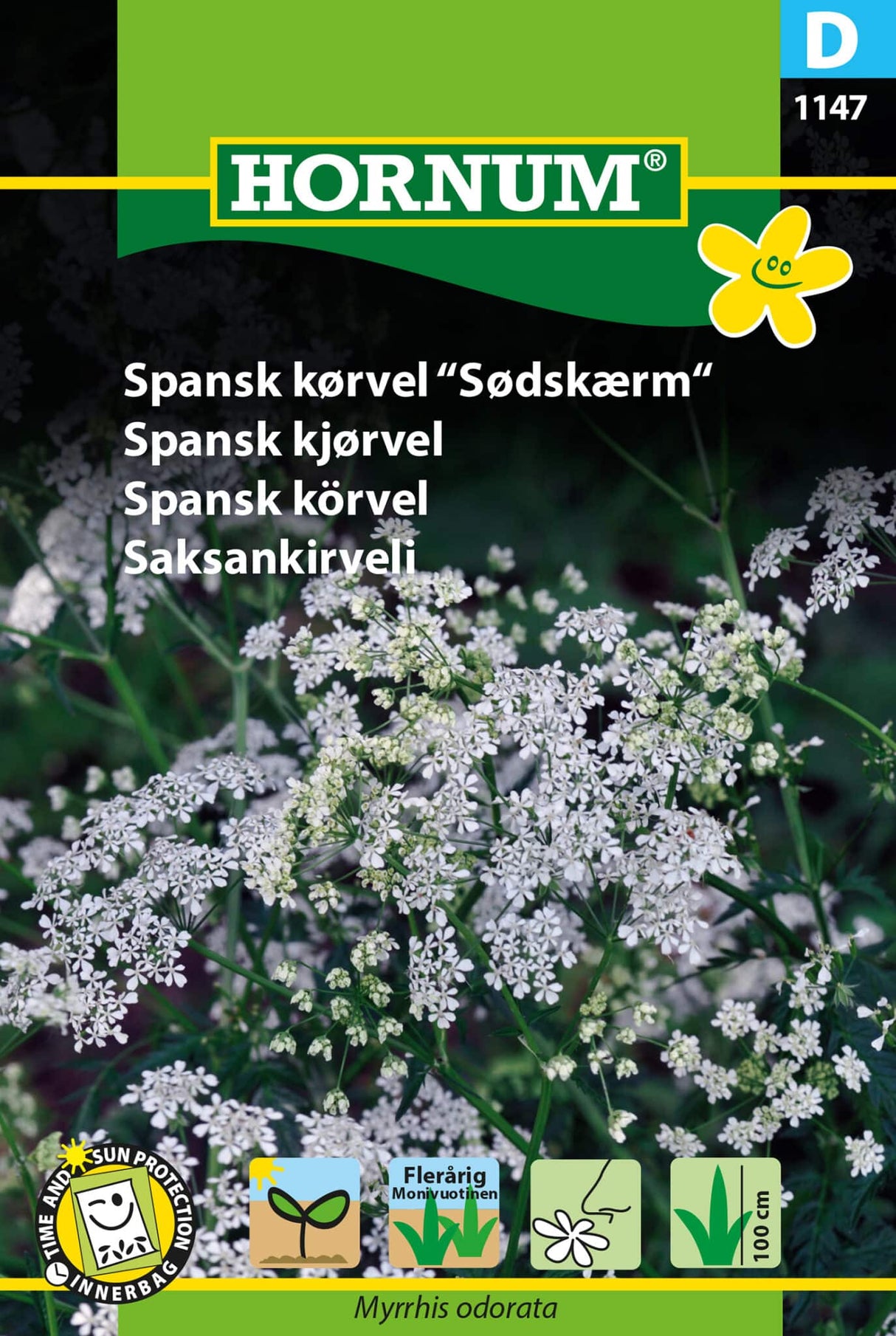 Spansk Kørvel 'Sødskærm' Frø