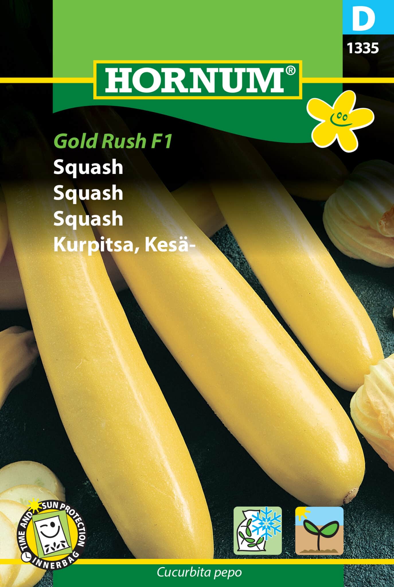 Squash 'Gold Rush' F1 Frø