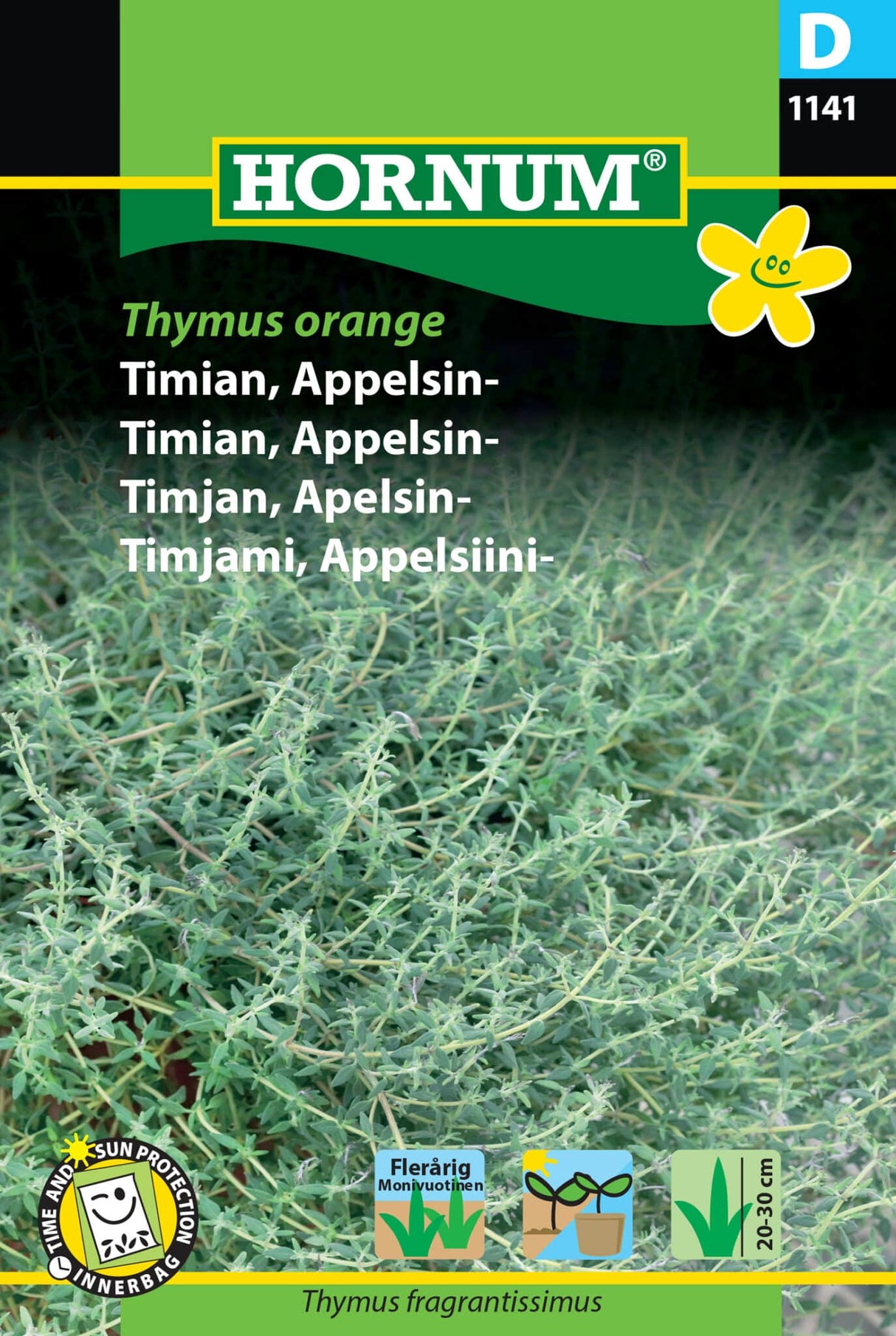 Timian Appelsin Frø