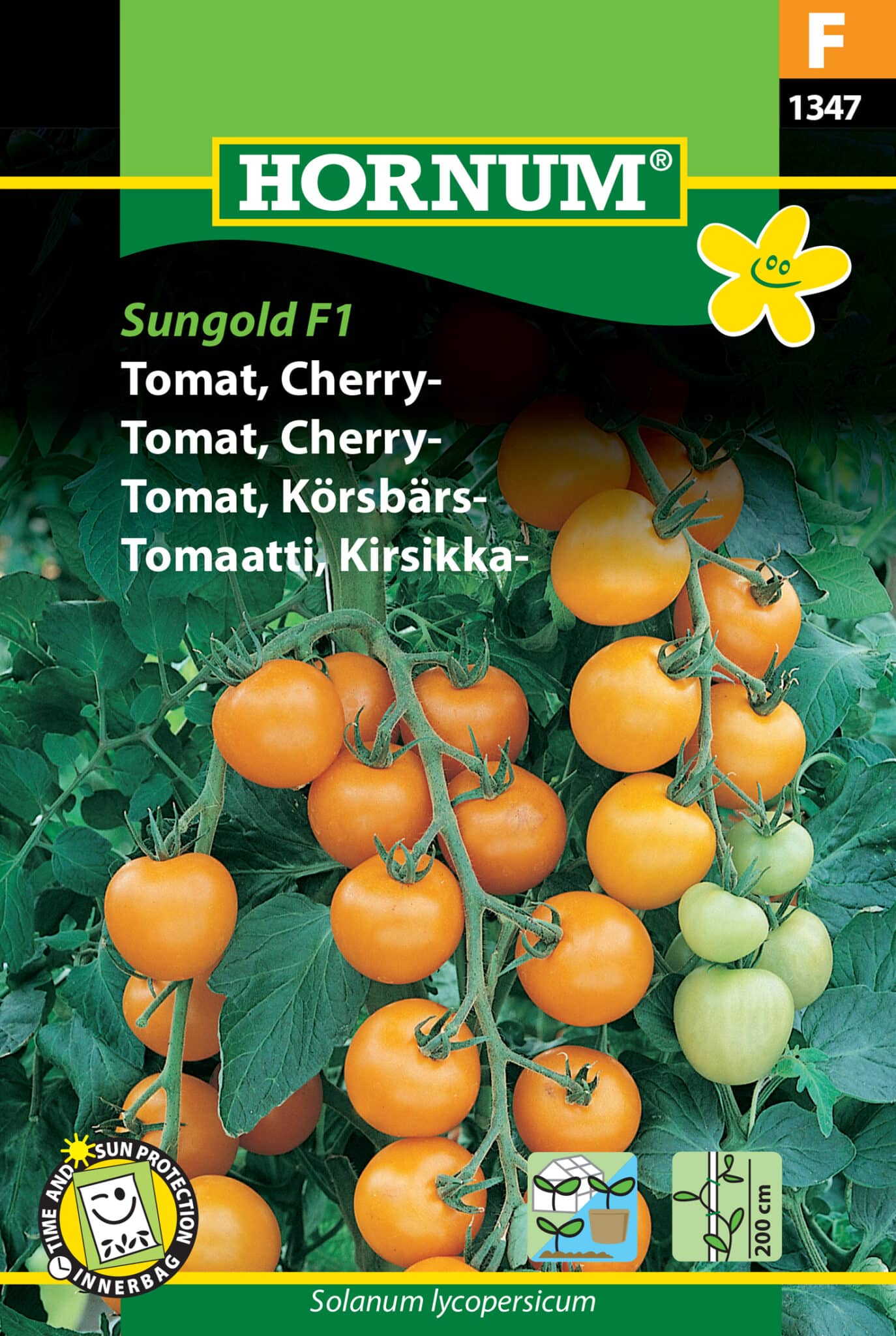 Tomat Cherry 'Sungold' F1 Frø