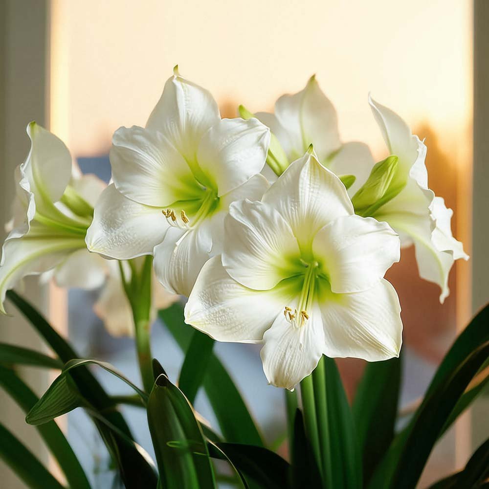 Amaryllis, Hippeastrum 'Casablanca'