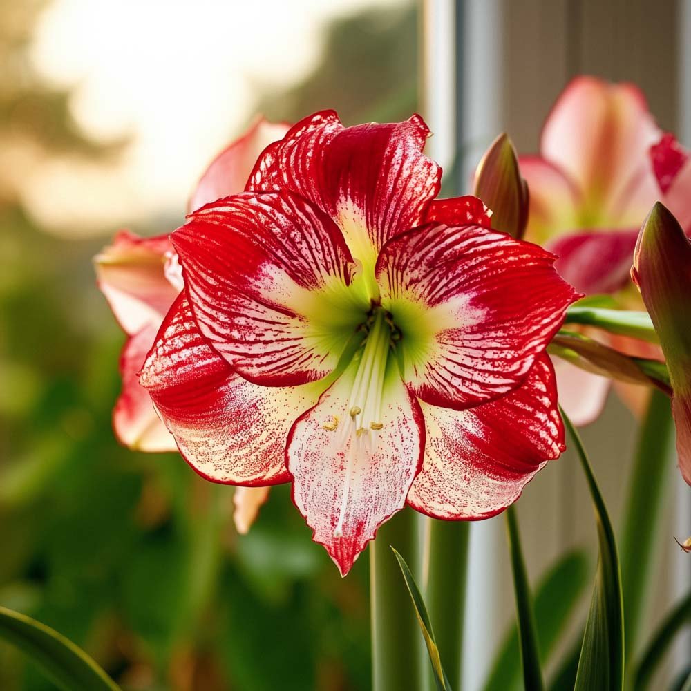 Amaryllis, Hippeastrum 'Flamenco Queen'