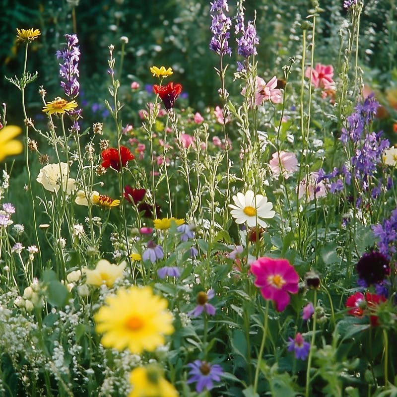 Blomsterblanding 'High' - 100 Økologiske frø